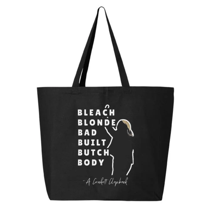 Bleach Blonde Bad Built Butch Body 25L Jumbo Tote