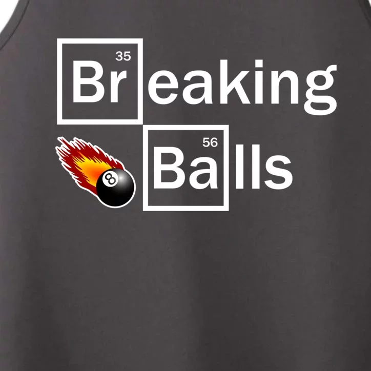 Breaking Balls Billiard Player Pool Snooker 8 Ball Funny Gift Performance Tank