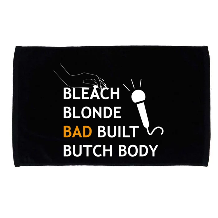 Bold Butch: Bleach Blonde Bad Built Body Gift Microfiber Hand Towel