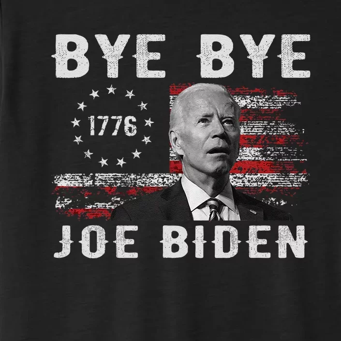 Bye Bye Biden Funny Antibiden Election Drops Out ChromaSoft Performance T-Shirt