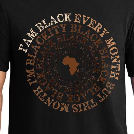 Blackity Black Black Black History Month Celebration Pajama Set