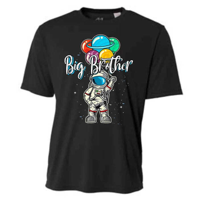 Big Brother Birthday Funny Astronaut in Space lover Cooling Performance Crew T-Shirt