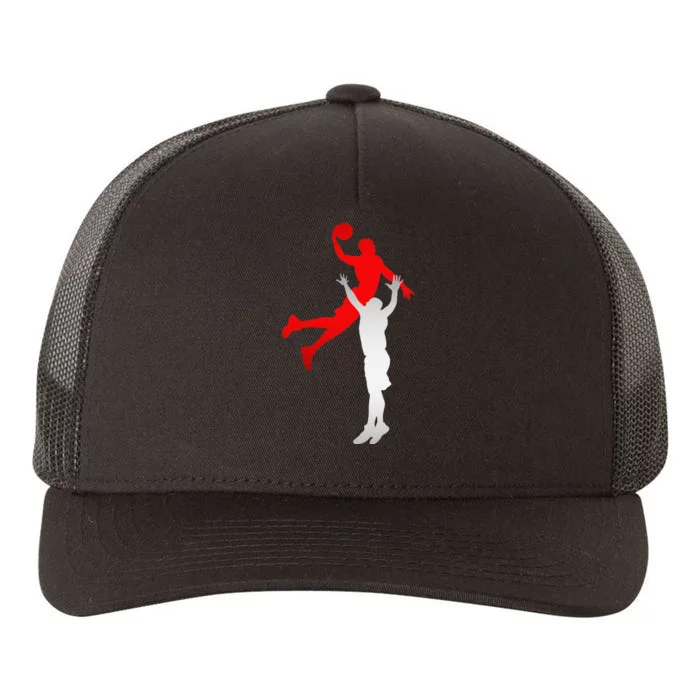 Basketball Basketball Yupoong Adult 5-Panel Trucker Hat