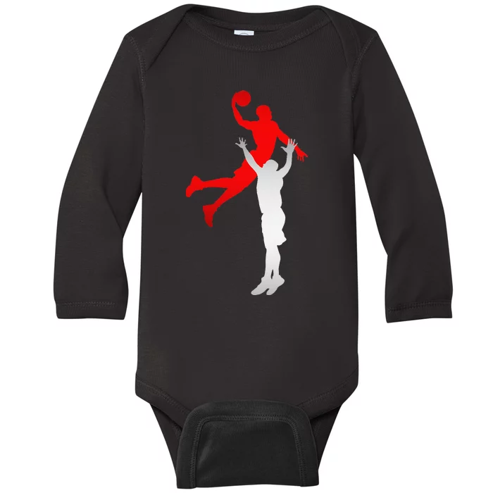 Basketball Basketball Baby Long Sleeve Bodysuit