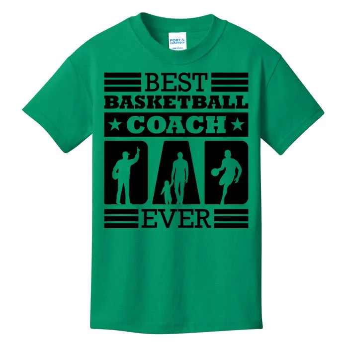 Basketball Best Basketball Coach Ever Kids T-Shirt