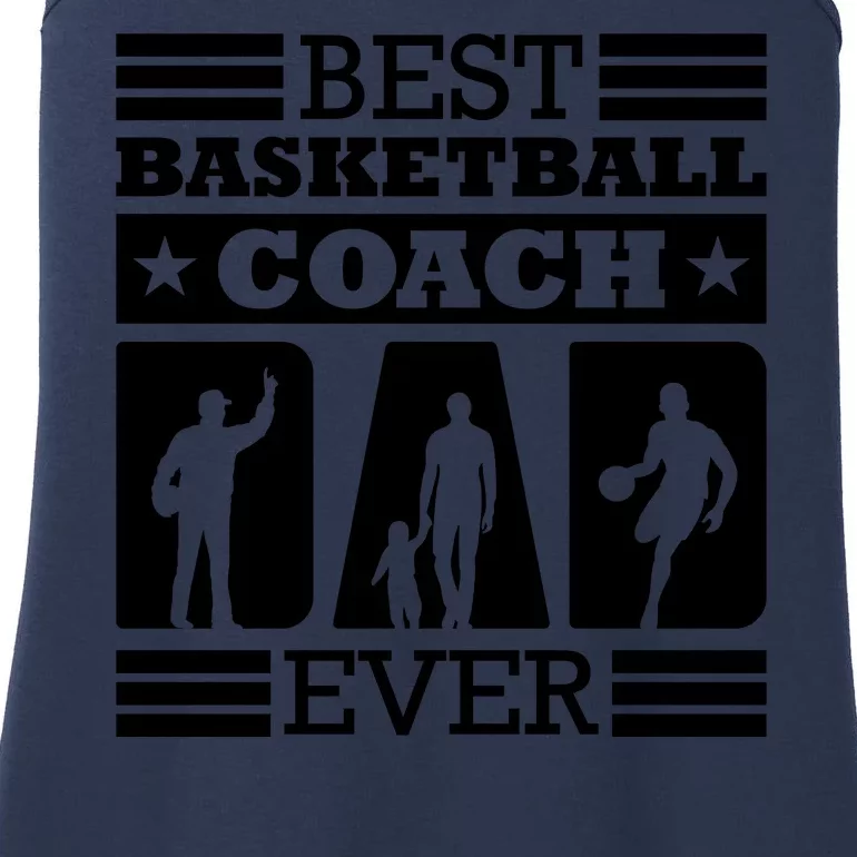 Basketball Best Basketball Coach Ever Ladies Essential Tank