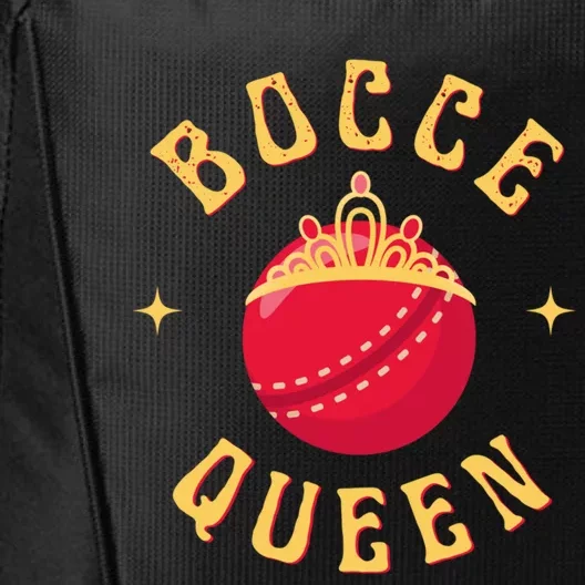 Bocce Bocci Ball Queen Cool Gift City Backpack