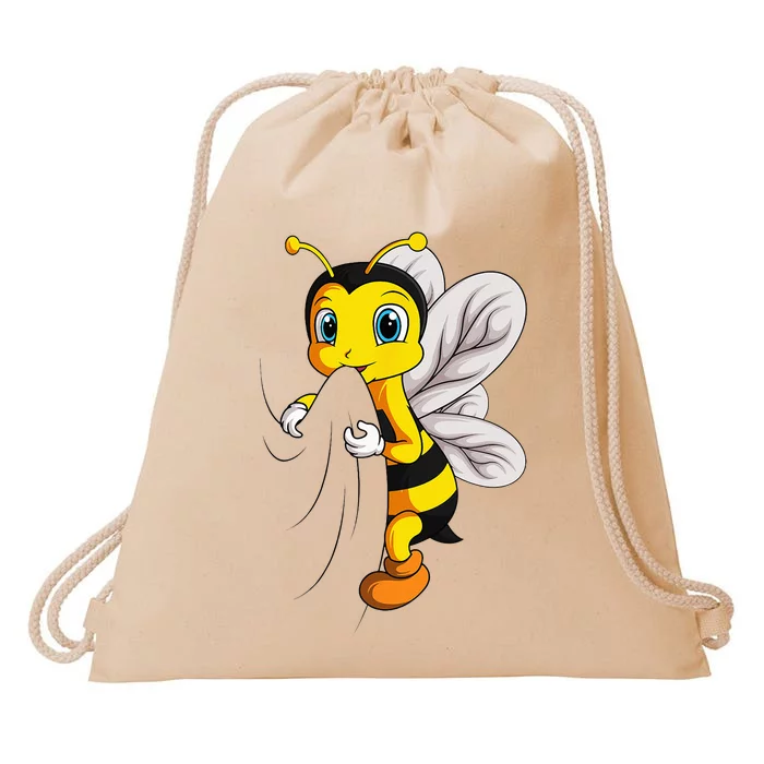 Bee Bumble Bee Kids Drawstring Bag