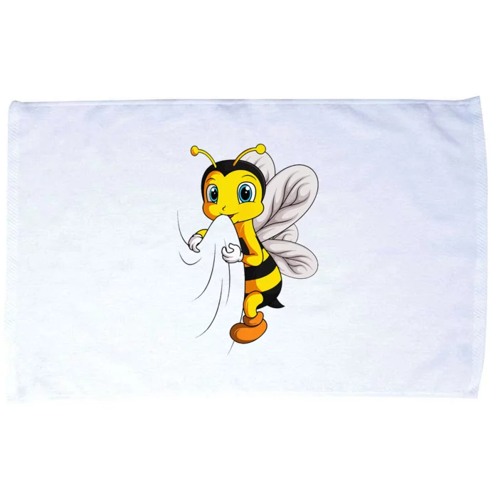 Bee Bumble Bee Kids Microfiber Hand Towel