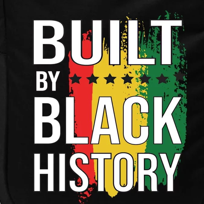 Built By Black History Proud African American Great Gift Impact Tech Backpack