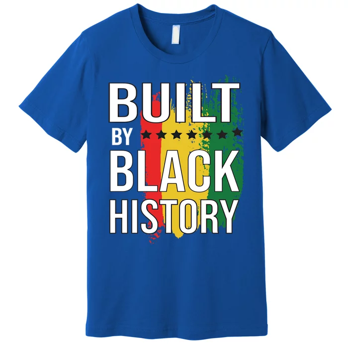 Built By Black History Proud African American Great Gift Premium T-Shirt