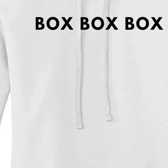 Box Box Box F1 Women's Pullover Hoodie