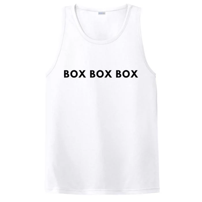 Box Box Box F1 Performance Tank