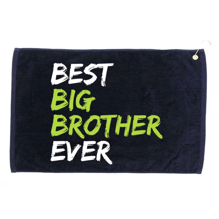 Best Big Brother Ever Grommeted Golf Towel