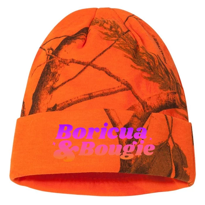 Boricua & Bougie Kati - 12in Camo Beanie