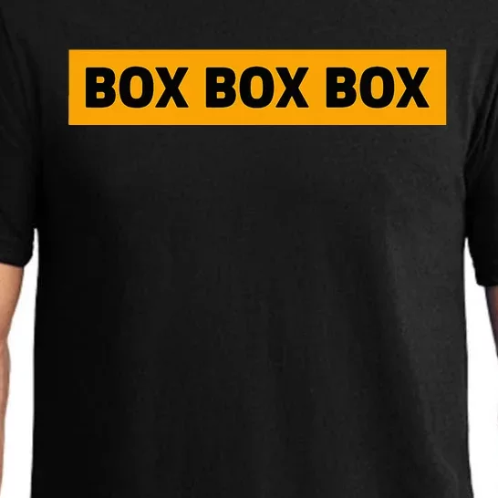 Box Box Box Formula Racing Radio Pit Box Box Box Pajama Set