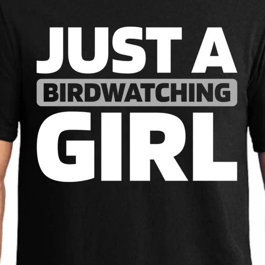 Birdwatcher Bird Birding Birder Just A Birdwatching Meaningful Gift Pajama Set