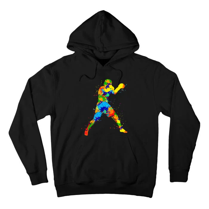 Boxing Boxer Boys Tall Hoodie