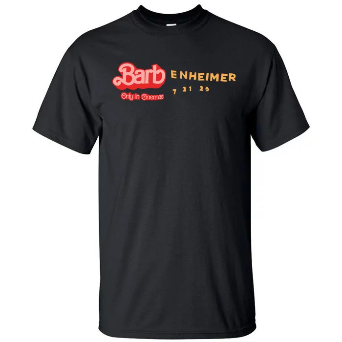 Barbenheimer Bar Bie Movie Oppenheimer Tall T-Shirt