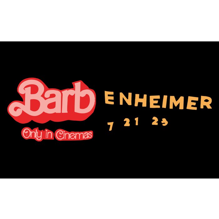 Barbenheimer Bar Bie Movie Oppenheimer Bumper Sticker