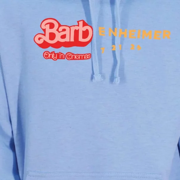 Barbenheimer Bar Bie Movie Oppenheimer Unisex Surf Hoodie