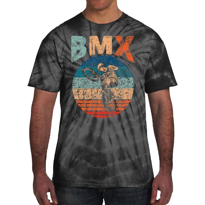 Bmx Bike Bicycle Rider Cyclist Racing Stunt Road Biking Tie-Dye T-Shirt