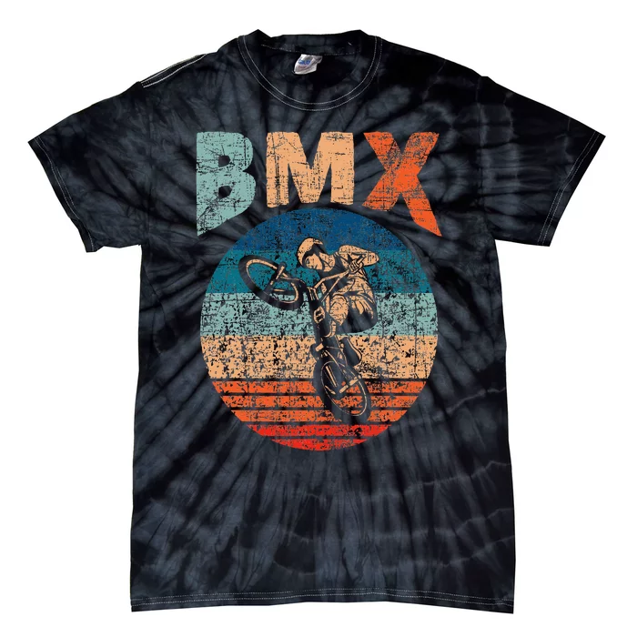 Bmx Bike Bicycle Rider Cyclist Racing Stunt Road Biking Tie-Dye T-Shirt