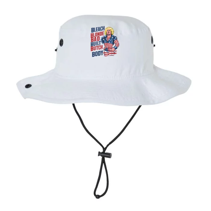 Bleach Blonde Bad Built Butch Body Legacy Cool Fit Booney Bucket Hat