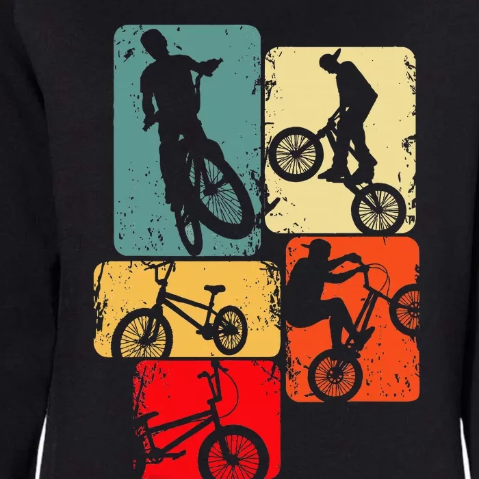 Bmx Bike Bicycle Stunt Racing Womens California Wash Sweatshirt