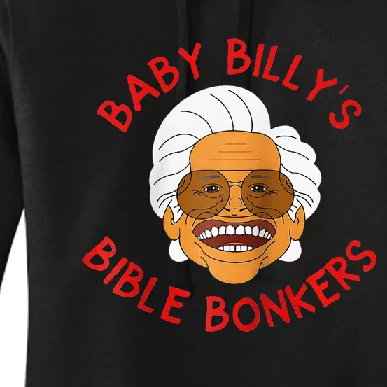 Baby Billys Bible Bonker Raglan Baseball Women's Pullover Hoodie