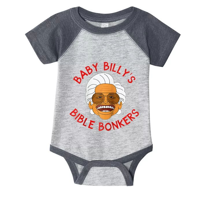 Baby Billys Bible Bonker Raglan Baseball Infant Baby Jersey Bodysuit