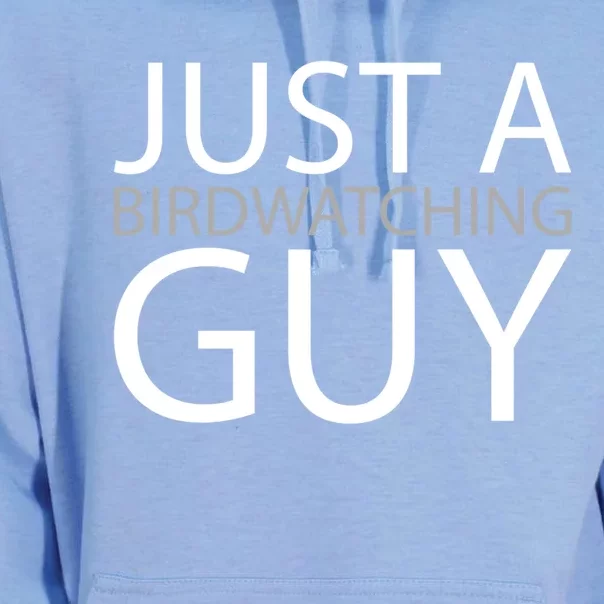 Birdwatching Birdwatcher Bird Just A Birdwatching Guy Gift Unisex Surf Hoodie