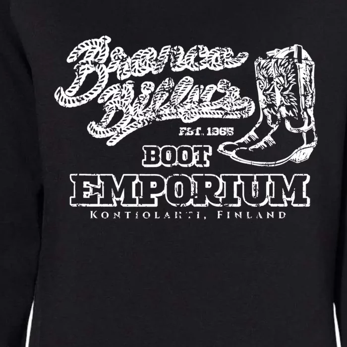 Bronco BillyS Boot Emporium Finland Womens California Wash Sweatshirt