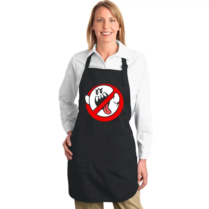 Boo Busters Full-Length Apron With Pocket