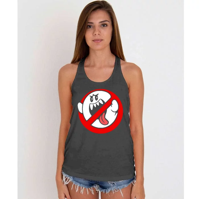 Boo Busters Women's Knotted Racerback Tank