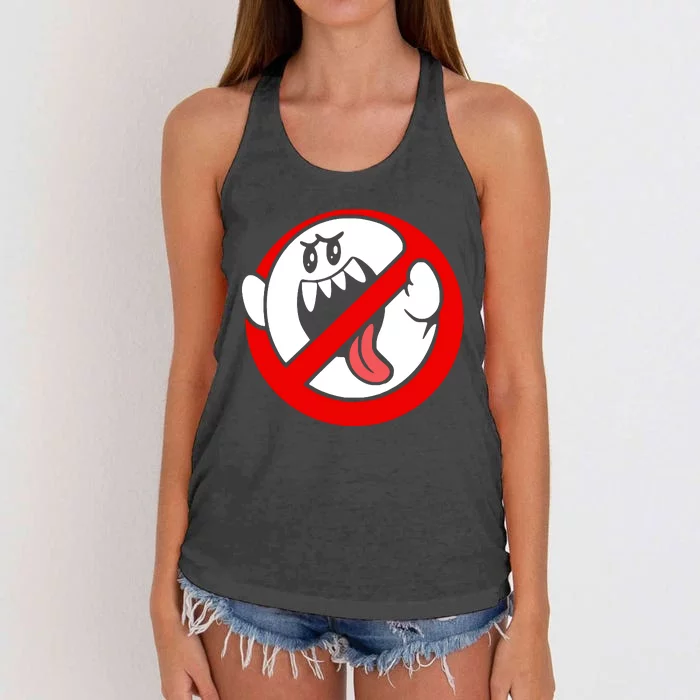 Boo Busters Women's Knotted Racerback Tank