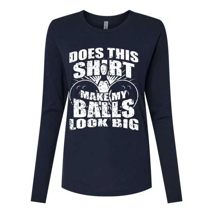 Bowling Ball Womens Cotton Relaxed Long Sleeve T-Shirt