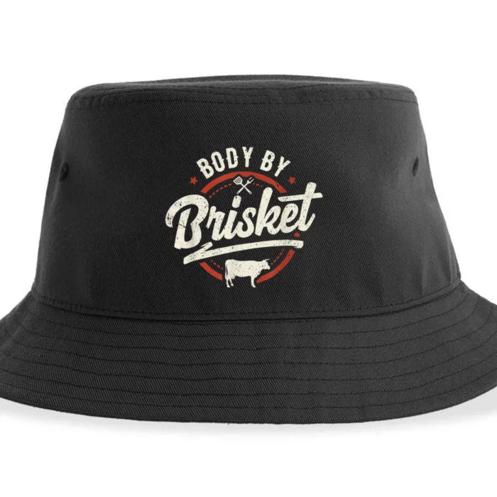 Body By Brisket Backyard Cookout BBQ Grill Sustainable Bucket Hat