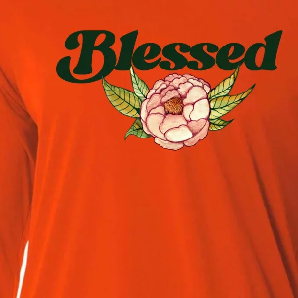 Blessed Beautiful Blessings Artwork Cute Gift Cooling Performance Long Sleeve Crew