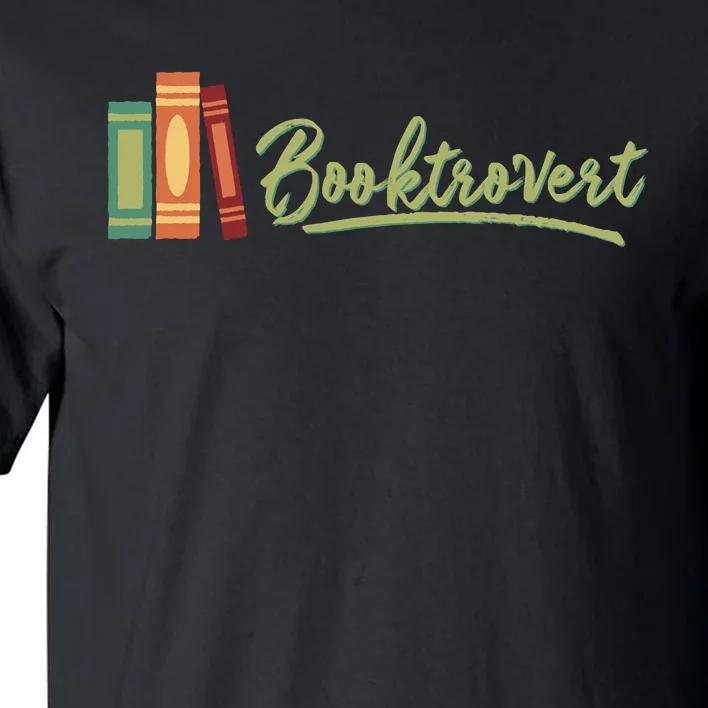 Booktrovert Bookworm Book Lover Introvert Trending Tall T-Shirt