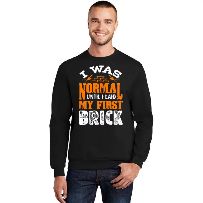 Bricklayer Bricklaying Brick Mason Funny Sweatshirt