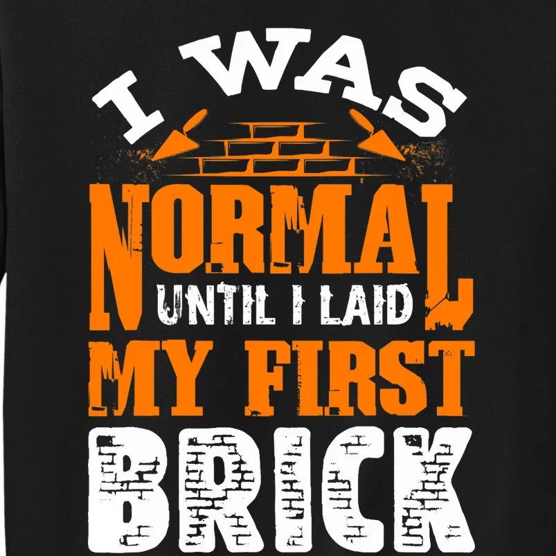 Bricklayer Bricklaying Brick Mason Funny Sweatshirt