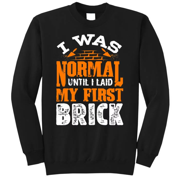 Bricklayer Bricklaying Brick Mason Funny Sweatshirt