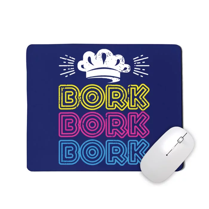 Bork Bork Bork Funny Swedish Chef Mousepad