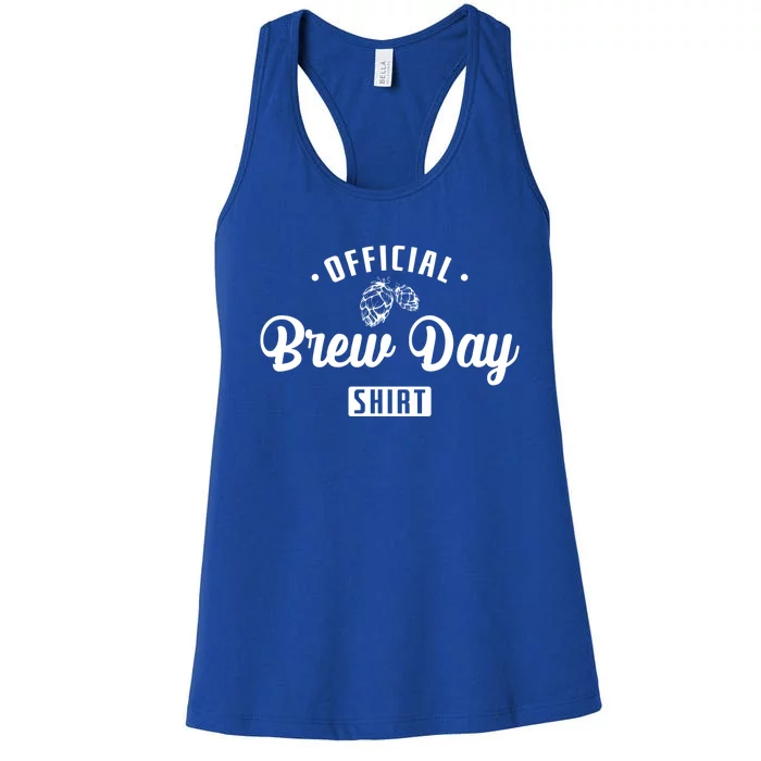 Brew Beer Brew Day Gift Women's Racerback Tank