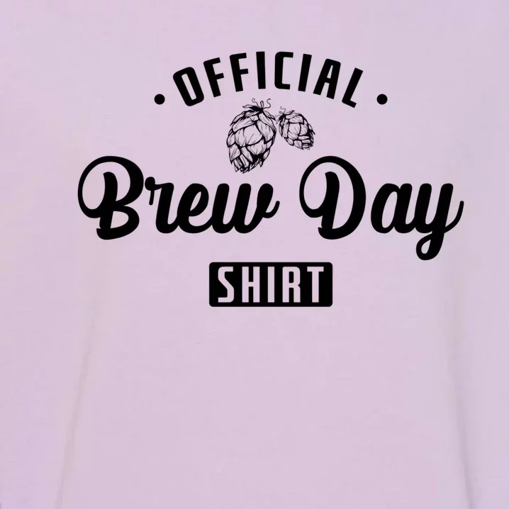 Brew Beer Brew Day Gift Garment-Dyed Sweatshirt