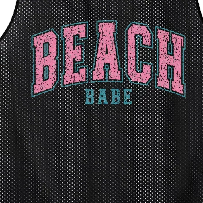 Beach Babe Mesh Reversible Basketball Jersey Tank