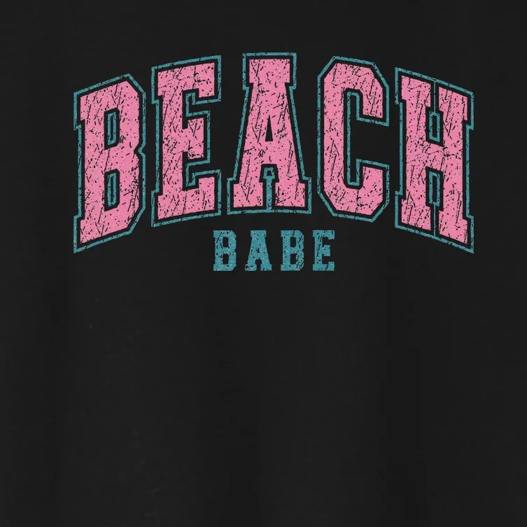 Beach Babe Women's Crop Top Tee