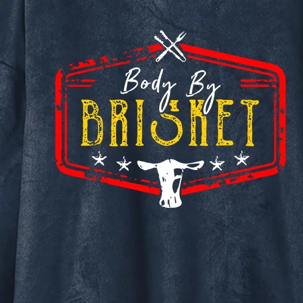 Body By Brisket Hooded Wearable Blanket