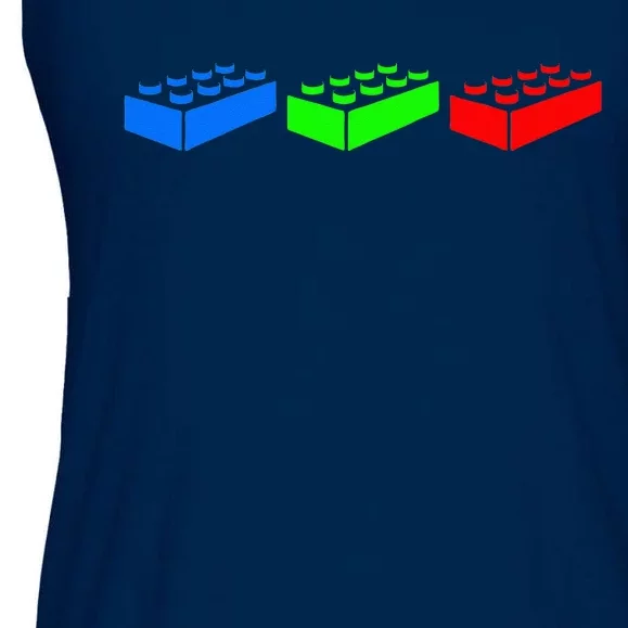 Building Blocks Bricks Master Builder Engineer Construction Ladies Essential Flowy Tank